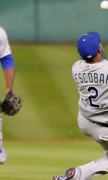 Alcides Escobar makes outstanding basket catch for play of the year